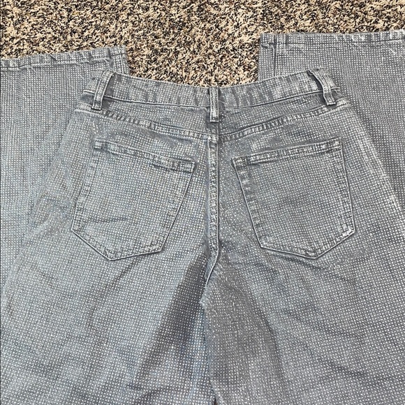 Wild Fable Western Rhinestone Embellished 90’s Relaxed Straight Jeans | NWT/NWOT - Picture 4 of 7